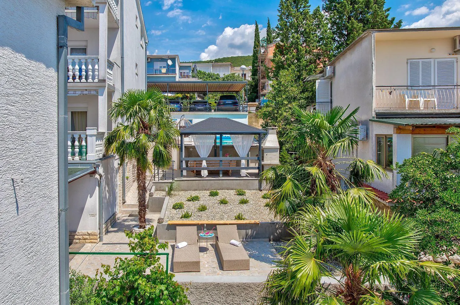 Malerisches Apartment Nur 150 Meter Zum Strand Mit Jacuzzi, Pool, Meerblick, Billard Dramalj Croatia